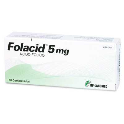 Folacid 5mg x30com