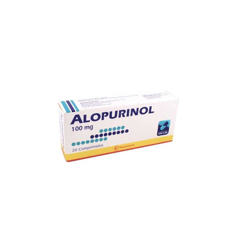 Alopurinol 100mg x20com. (Mintlab)