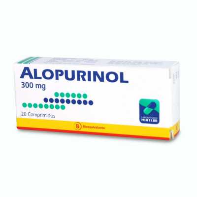 Alopurinol 300mg x20com. (Mintlab)