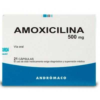 Amoxicilina 500mg x21cap. (Andromaco)