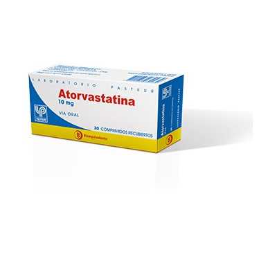 Atorvastatina 10mg x30com. (Pasteur)
