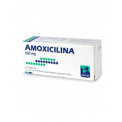 Amoxicilina 500mg x21cap. (Mintlab)