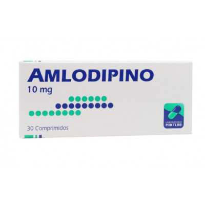 Amlodipino 10mg x 30com (Mintlab)