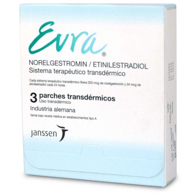 Evra Parche transdermico x3