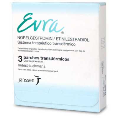 Evra Parche transdermico x3
