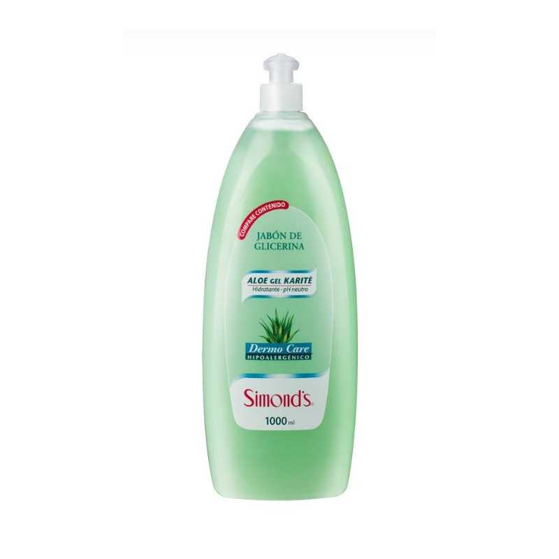 Simonds Jabon dermo care aloe karite 1000cc