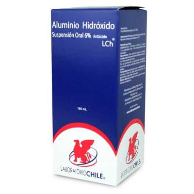 Aluminio Hidroxido 6% solución x180ml (Chile)