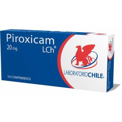 Piroxicam 20mg x10com. (Chile)