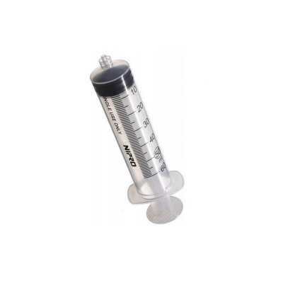 Jeringa 50ml luer slip sin aguja (Nipro)