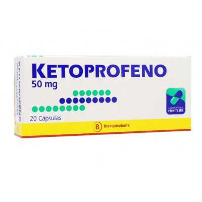 Ketoprofeno 50mg x20cap (Mintlab)