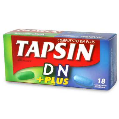Tapsin Dia y noche plus 18 comprimidos