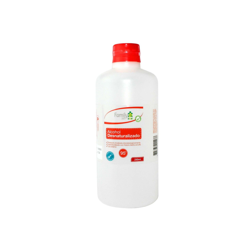 Alcohol Desnaturalizado 95º 250cc (Family Set)