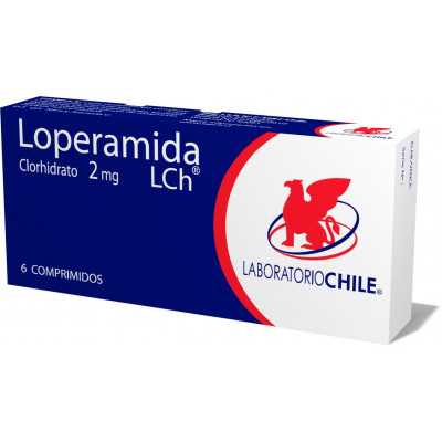 Loperamida 2mg x6com. (Chile)