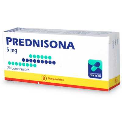 Prednisona 5mg x20com. (Mintlab)