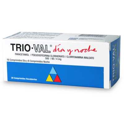 Trio-val Dia/Noche x20com