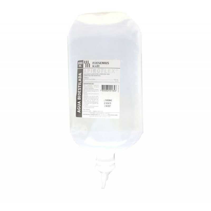 Agua Bidestilada esteril 1000ml (Sanderson)