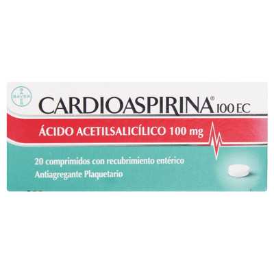 Cardioaspirina Ec 100mg x20tab.