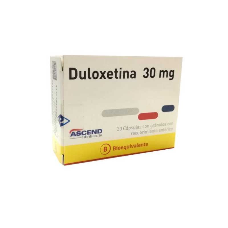 Duloxetina 30mg x30comla (Ascend)