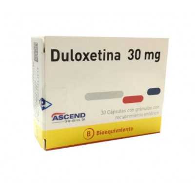 Duloxetina 30mg x30comla (Ascend)