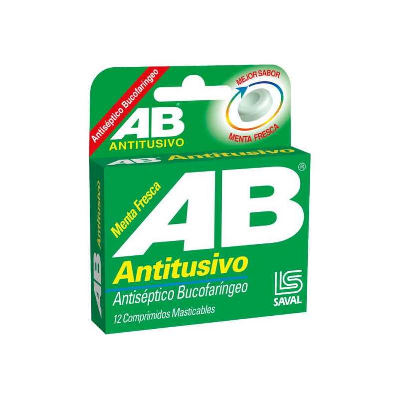 AB Antitusivo menta x12com