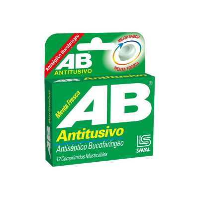 AB Antitusivo menta x12com