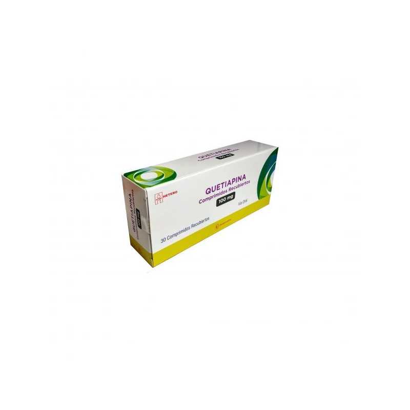 Quetiapina 100mg x30com. (Sevenpharma)