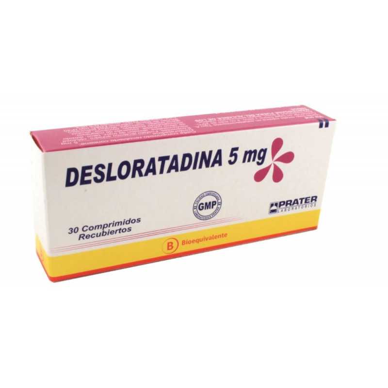Desloratadina 5mg x30com (Prater)