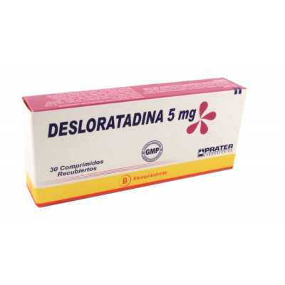 Desloratadina 5mg x30com (Prater)