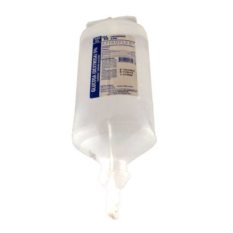 Glucosa 5% Apiroflex 500cc (Fresenius Kabi)