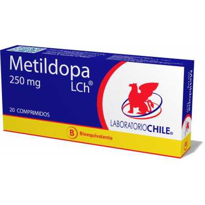 Metildopa 250mg gen (Chile) cjx20 (chile)