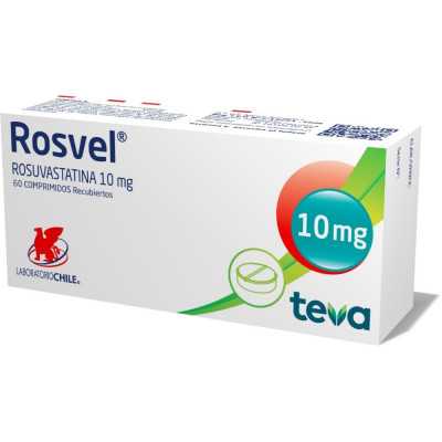 Rosvel 10mg x60com
