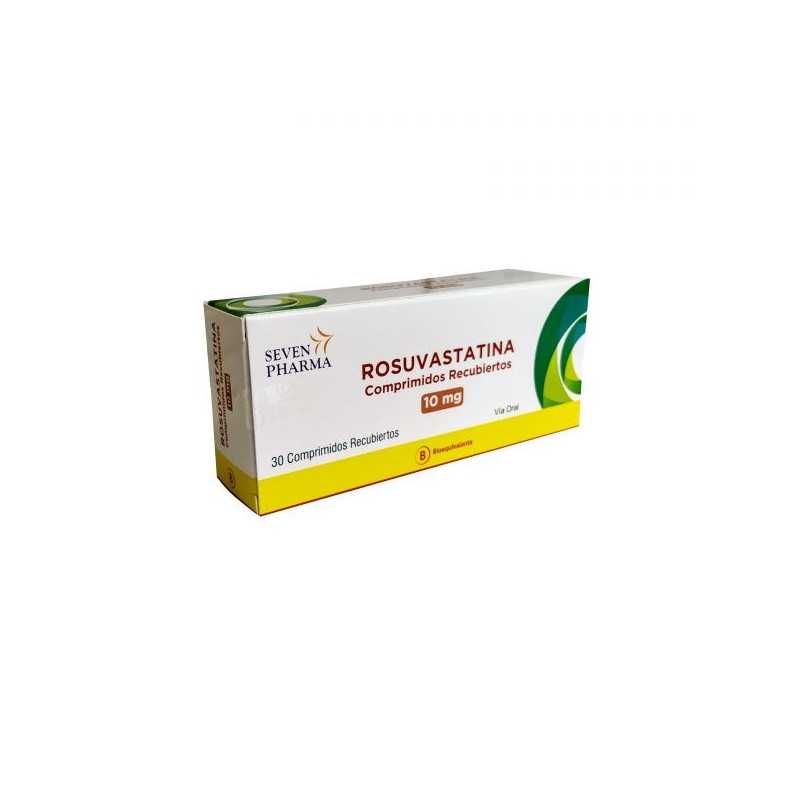 Rosuvastatina 10mg x30com. (Sevenpharma)