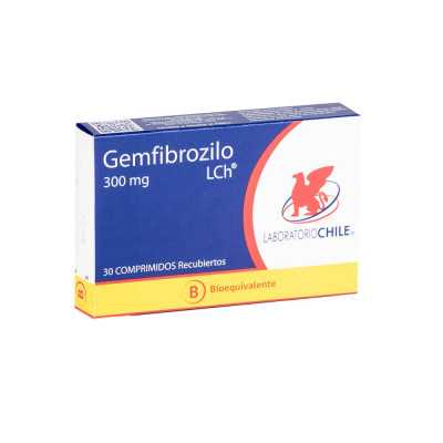 Gemfibrozilo 300mg x30cap. (Chile)