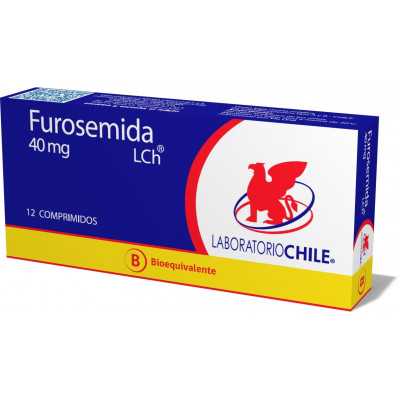 Furosemida 40mg x12com. (Chile)