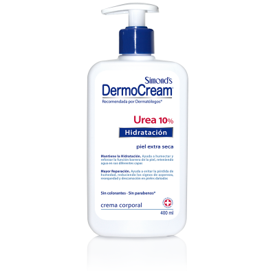 Simonds Dermocream hidratacion urea 10% 400ml