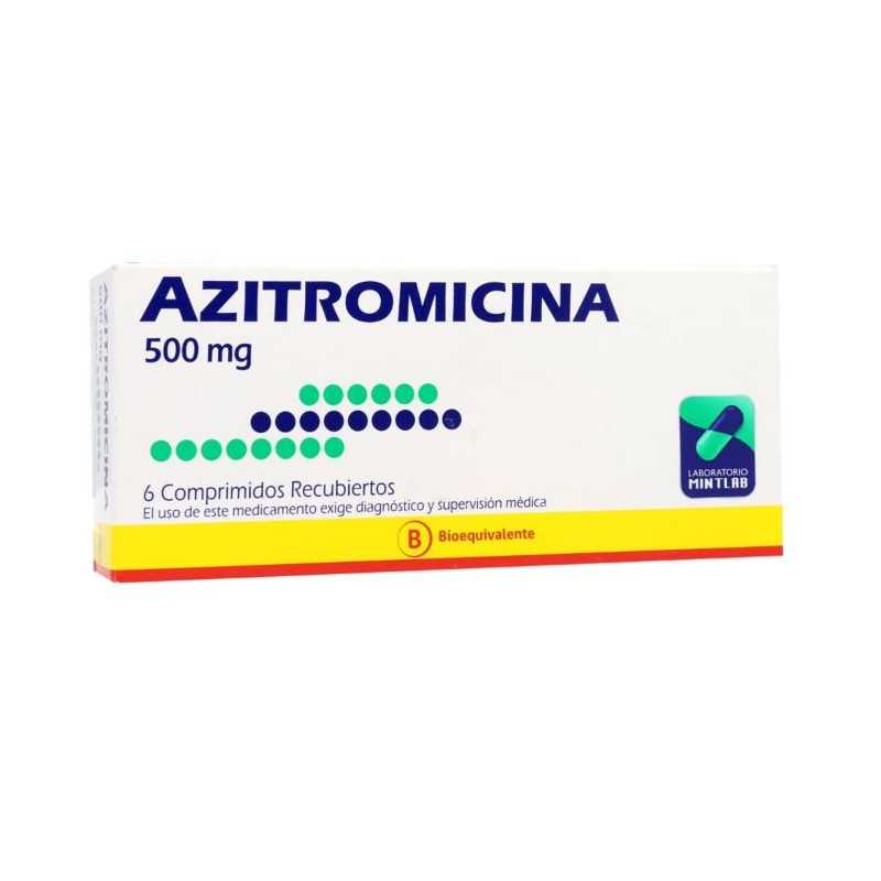 Azitromicina 500mg x6com. (Mintlab)