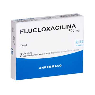 Flucloxacilina 500mg x12cap (Andromaco)