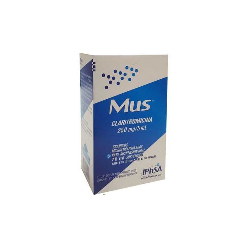 Mus 250mg/5ml solucion oral 70ml