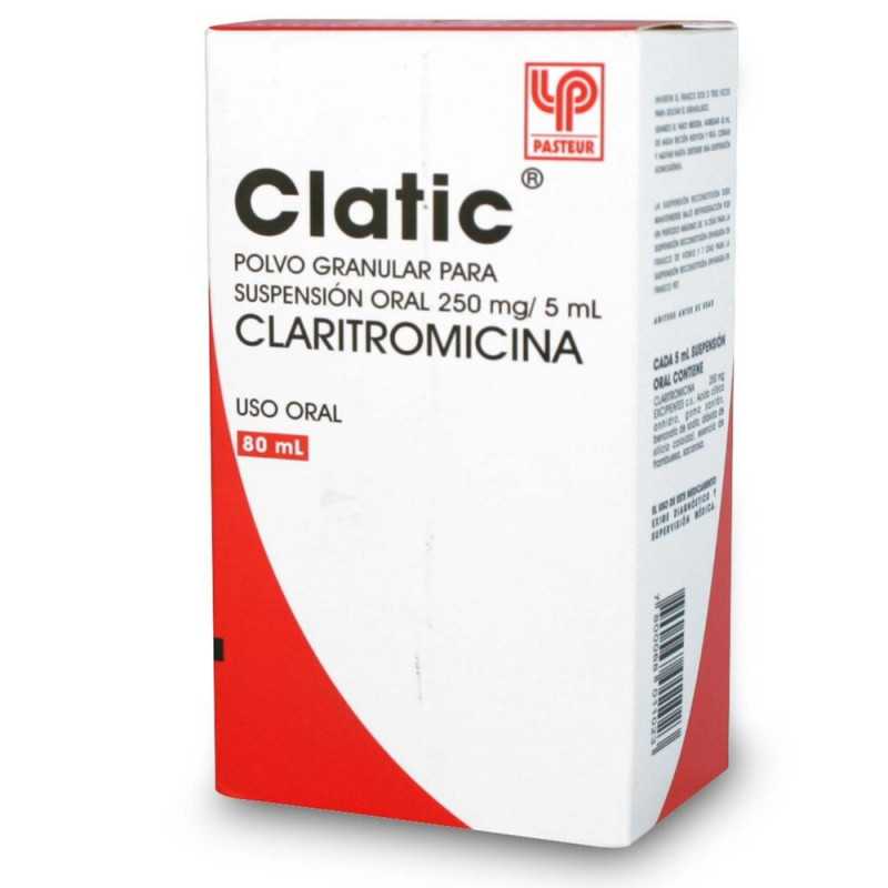 Clatic 250mg/5ml solucion oral 80ml