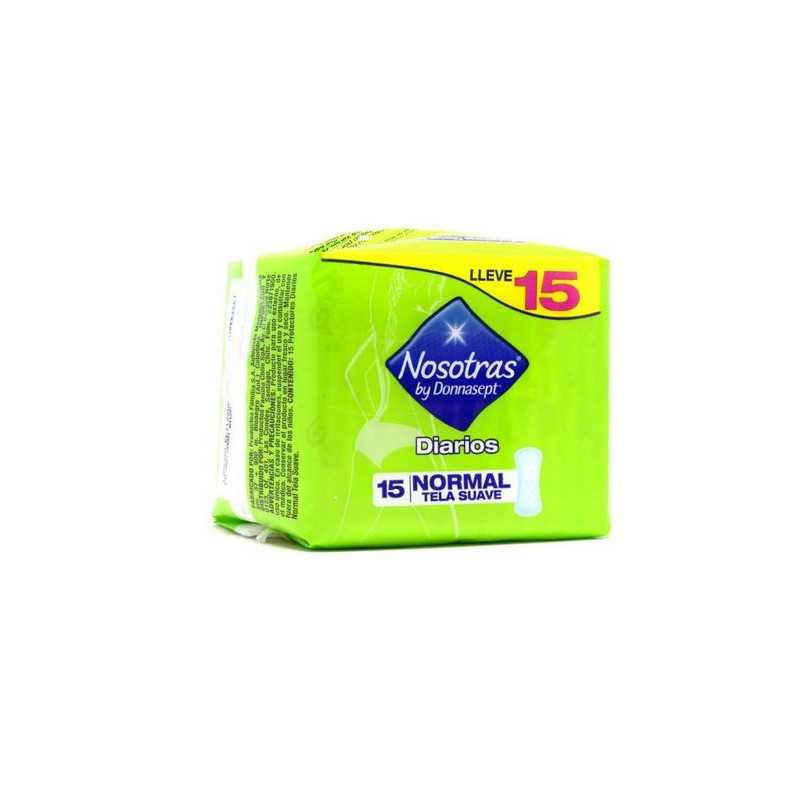 Nosotras Protector diario corto normal x15