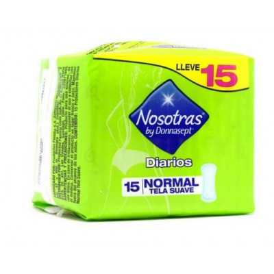 Nosotras Protector diario corto normal x15