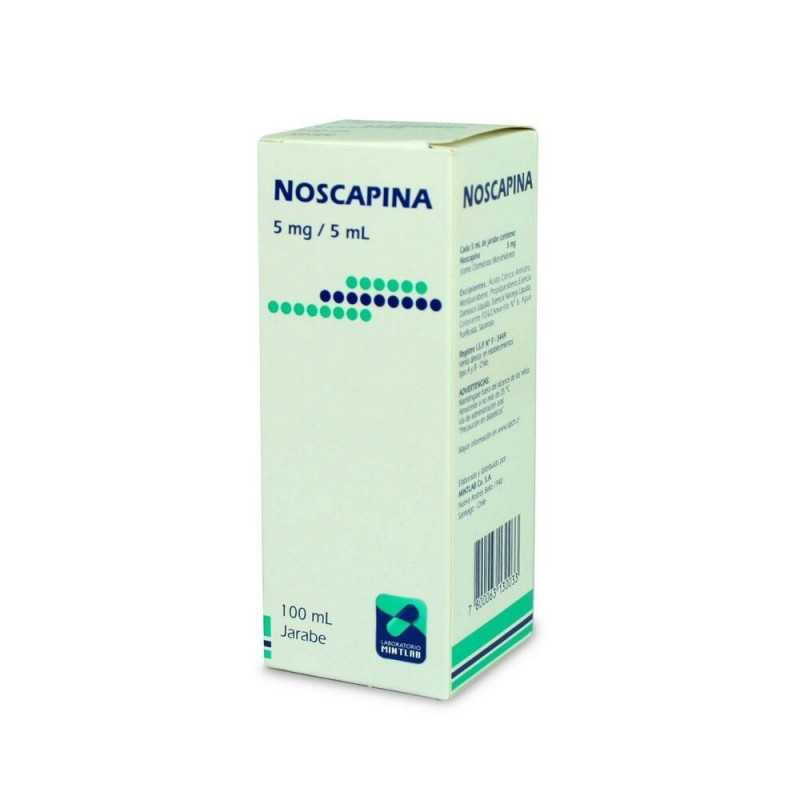 Noscapina 5mg/5ml jarabe 100ml (Mintlab)