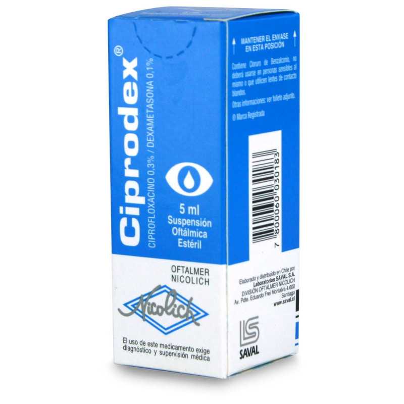 Ciprodex Suspension oftalmica 5ml