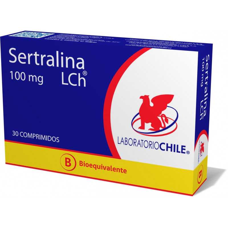 Sertralina 100mg x30com. (Chile)