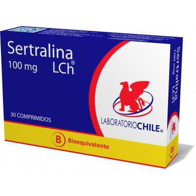 Sertralina 100mg x30com. (Chile)
