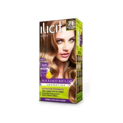 Ilicit Tintura 7/1 rubio ceniza mediano 47g