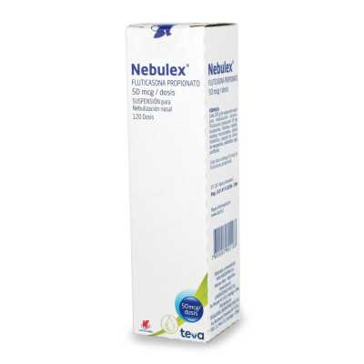 Nebulex Spray nasal 50 mcg x120dss