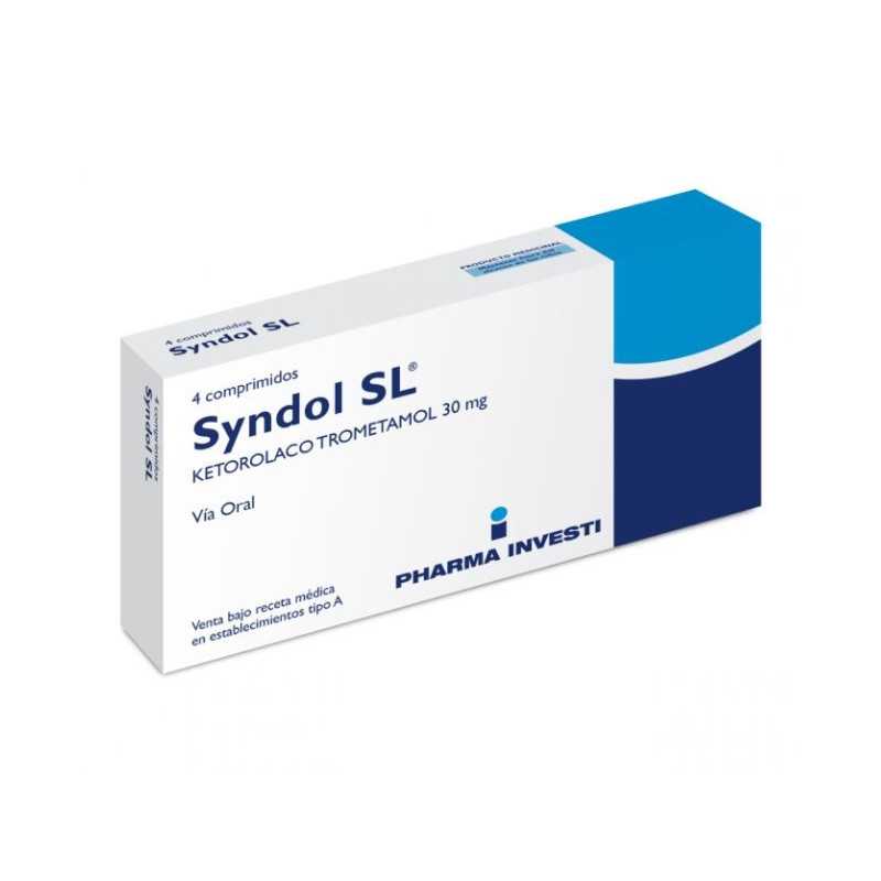 Syndol SL sublingual 30mg x4com.