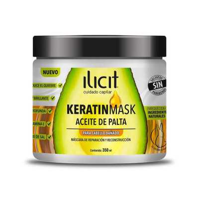 Ilicit Crema tratam 350ml keratin aceite palta