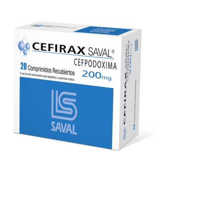 Cefirax 200mg x20com